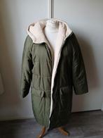 Lange winterjas met capuchon xl, Kleding | Dames, Jassen | Winter, Maat 46/48 (XL) of groter, Ophalen of Verzenden, Groen, Onbekend