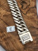 “CHAIN BIG” buddha to buddha 21cm, maat: E “GEPOLIJST”, Ophalen of Verzenden, Zo goed als nieuw, Zilver, Zilver