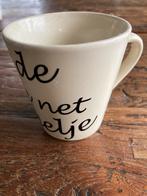 Koffiemokje: foar de kofje net eamelje, Huis en Inrichting, Keuken | Servies, Gebruikt, Ophalen of Verzenden, Overige stijlen