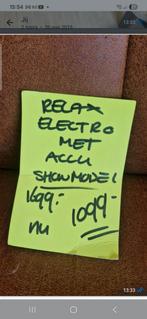 Relax stoel met accu, Huis en Inrichting, Banken | Bankstellen, Ophalen of Verzenden, Zo goed als nieuw, Eenpersoons, Minder dan 150 cm