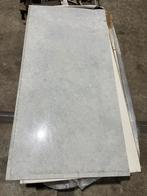 Hoogglans  grijs tegels 60x120, Nieuw, 60 cm of meer, Keramiek, 60 cm of meer