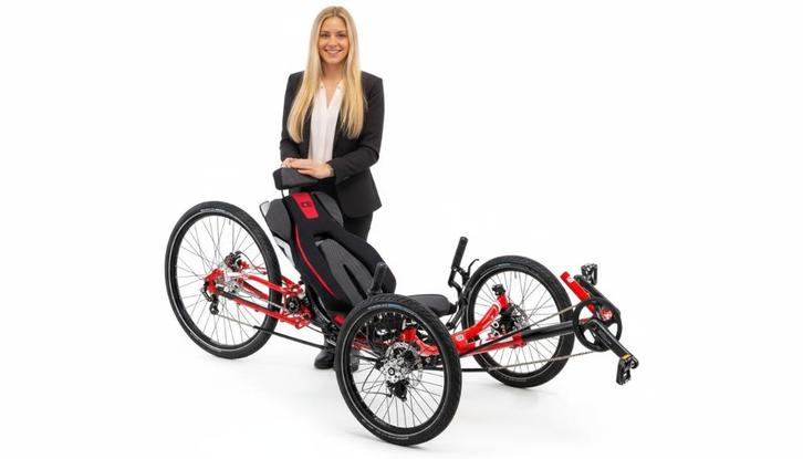 ligfiets Ice trikes Met gratis hoofdsteun en accessoires, Fietsen en Brommers, Fietsen | Ligfietsen, Nieuw, Overige merken, Onderstuur