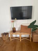 Loods 5 rotan webbing bankje, Huis en Inrichting, Ophalen, Minder dan 75 cm, Tweepersoons, Riet of Rotan