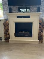 Schouw incl. gelhaard en nephout, Huis en Inrichting, Haarden, Ophalen, Gebruikt, Vrijstaande haard, Gelhaard