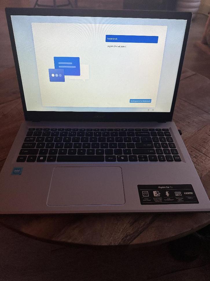 Acer Aspire Go 15 in zeer goede staat, Computers en Software, Windows Laptops, Zo goed als nieuw, 15 inch, SSD, 2 tot 3 Ghz, 4 GB