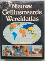 Nieuwe geïllustreerde wereldatlas, Boeken, Atlassen en Landkaarten, Gelezen, Overige atlassen, Ophalen of Verzenden, 1800 tot 2000