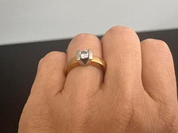 Rensini geelgouden ring beschikbaar voor biedingen