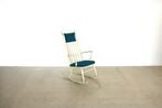 vintage schommelstoel | rocking chair | jaren 60 | Zweden, Gebruikt, Wit, Timbeije@hotmail.com, Ophalen of Verzenden
