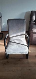 Eethoek stoelen grijs 4x, Huis en Inrichting, Stoelen, Ophalen, Grijs, Vier