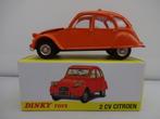Citroen 2CV oranje nr: 011500 van Dinky Toys schaal 1/43, Nieuw, Dinky Toys, Ophalen of Verzenden, Auto