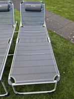 TE KOOP: 2x Outwell XL Ligbed - Zo goed als nieuw!, Ophalen of Verzenden, Zo goed als nieuw, Aluminium, Verstelbaar