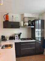 Keuken voor een zacht prijsje!, Gebruikt, Hoekkeuken, Ophalen of Verzenden, Grijs