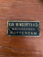 Machine plaat wingerden Rotterdam, Ophalen of Verzenden