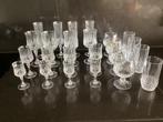 Een 24 - delig kristal glasservies van Christal d’ Arques, Antiek en Kunst, Antiek | Glas en Kristal, Ophalen of Verzenden