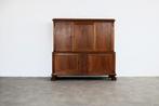 vintage wandkast | highboard | jaren 50 | Zweden, Teakhout, Gebruikt, Timbeije@hotmail.com, Ophalen of Verzenden