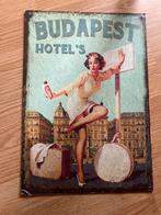 Vintage bord budapest hotel’s, Ophalen of Verzenden, Zo goed als nieuw
