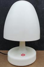 MUSHROOM table lamp, white. LED. Kunststof. 27 cm., Minder dan 50 cm, Kunststof, Post modern, Zo goed als nieuw