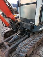 MINIGRAVER KUBOTA KX101 MAAIKORF VERLENGARM, Zakelijke goederen, Machines en Bouw | Kranen en Graafmachines, Ophalen of Verzenden