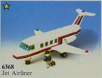 (#rai), Lego set 6368 Jet Airliner, Lego Classic Town., Complete set, Gebruikt, Ophalen of Verzenden, Lego