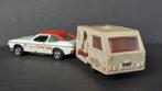 Ford Capri met Caravan Monte Carlo 1:60 Majorette Pol, Ophalen of Verzenden, Zo goed als nieuw