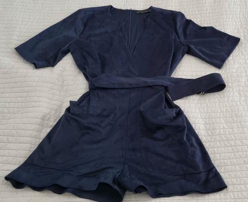 Zara jumpsuit broekpak maat l blauw v hals dames kleding, Kleding | Dames, Jumpsuits, Zo goed als nieuw, Maat 42/44 (L), Blauw