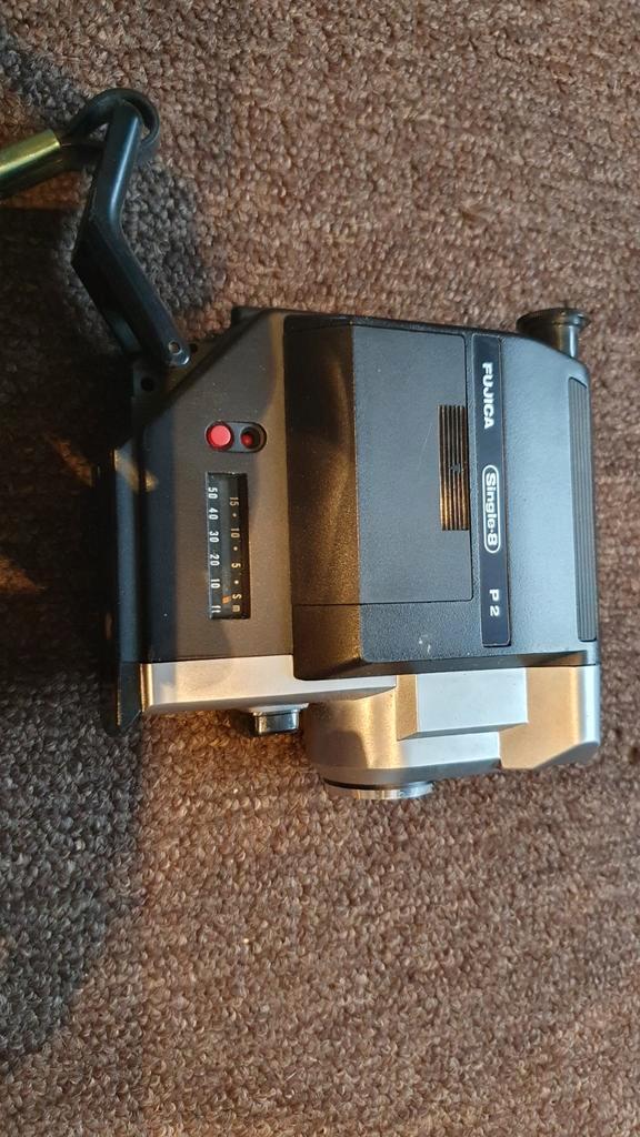 Vintage Fujica Single-8 P2 Filmcamera met Case, Audio, Tv en Foto, Videocamera's Analoog, Camera, 8mm, Ophalen of Verzenden