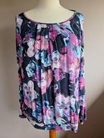 Nieuwe kleurrijke stretch top print Frank Walder, maat 46, Maat 46/48 (XL) of groter, Nieuw, Ophalen of Verzenden, Lange mouw