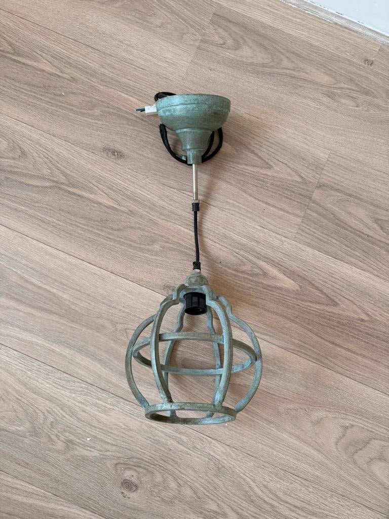 Industriële Loods 5 Hanglamp, Ophalen of Verzenden, Gebruikt, Metaal, Minder dan 50 cm