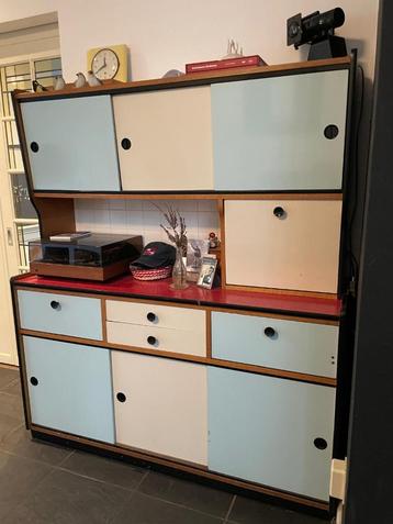 Vintage designkast jaren 60 - Nederlandse modular design beschikbaar voor biedingen