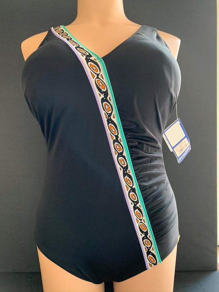 Sunflair badpak maat 52c model 22483, Kleding | Dames, Badmode en Zwemkleding, Nieuw, Badpak, Zwart, Verzenden