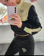 Black bananas trainingspak dames cropped, Kleding | Dames, Ophalen of Verzenden, Zo goed als nieuw, Zwart