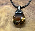 Schitterende in facet geslepen zultaniet hanger, Verzenden, Nieuw, Steen of Mineraal, Met edelsteen