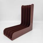 Gustavsberg Style Records Holder Vinyl LP Record Stand Bruin, Kunststof, Gebruikt, Ophalen of Verzenden, Nvt