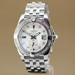 Breitling Galactic 36 A 37330 Diamonds MOP, Overige merken, Staal, Gebruikt, Staal