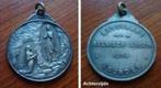 Oude medaille, bedevaart Lourdes Belgisch leger, 1954, Postzegels en Munten, Overige materialen, Buitenland, Verzenden