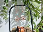Geluksklavertjes met Amazoniet - Handgemaakt, Overige materialen, Hangers, Blauw, Nieuw