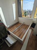 GRATIS 180x200 Ikea SKORVA bed, Huis en Inrichting, Slaapkamer | Bedden, Ophalen, Gebruikt, Eenvoudig, Wit