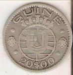Guinee (Portugees bewind), 20 Escudos, 1952, zilver, Postzegels en Munten, Munten | Afrika, Guinee, Zilver, Ophalen of Verzenden