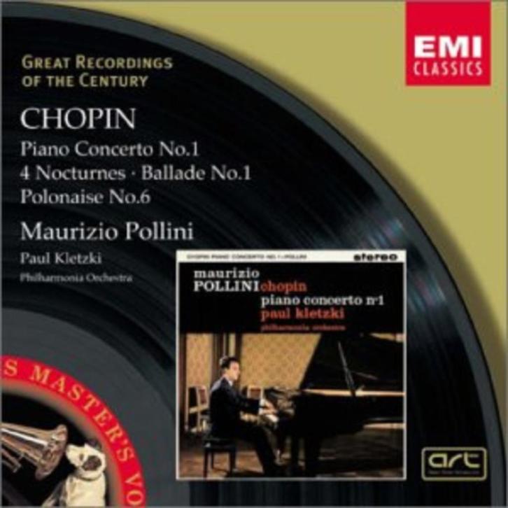 CHOPIN Piano concerto no. 1 CD POLLINI KLETZKI EMI ART, Cd's en Dvd's, Cd's | Klassiek, Gebruikt, Orkest of Ballet, Romantiek