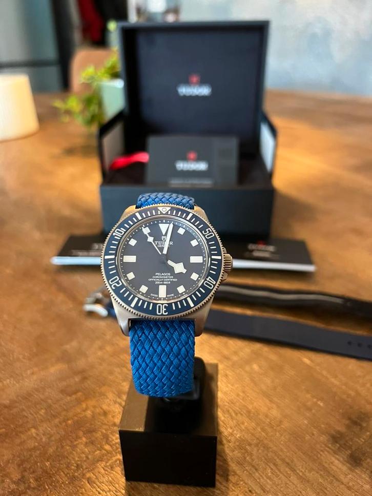 Tudor Pelagos FXD MN 22 complete set., Sieraden, Tassen en Uiterlijk, Horloges | Heren, Zo goed als nieuw, Polshorloge, Rolex