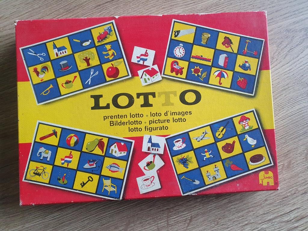 Jumbo prenten lotto uit 1969, Ophalen of Verzenden, Zo goed als nieuw
