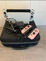 Nintendo switch oled, Ophalen, Zo goed als nieuw, Met 3 controllers of meer, Switch OLED