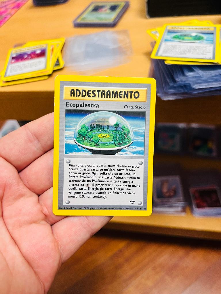 Ecogym 84/111 Neo Genesis Pokemon, Verzenden, Zo goed als nieuw, Losse kaart, Foil