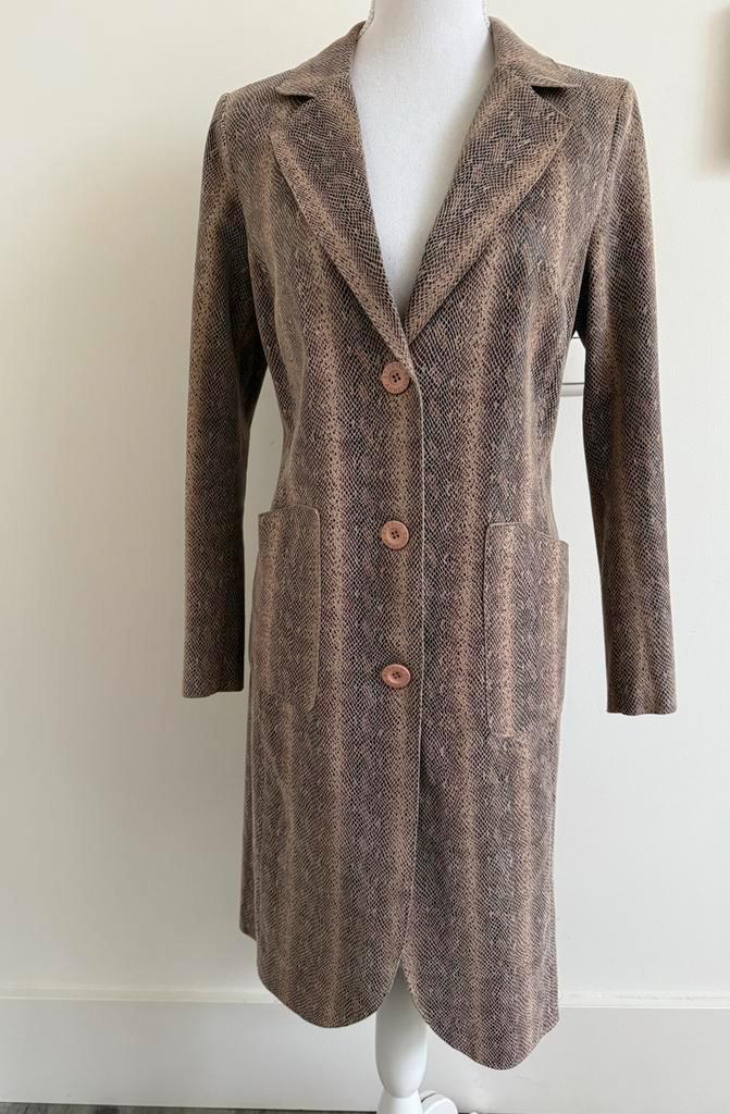 Zgn Studio Anneloes lange blazer L/40, Kleding | Dames, Jassen | Zomer, Zo goed als nieuw, Maat 42/44 (L), Overige kleuren, Ophalen of Verzenden