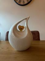 Keramiek Urn 3L, Wit, Aardewerk of Porselein, Nieuw, Ophalen of Verzenden