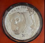 2002 China 300 Yuan kilo zilver Panda munt, Postzegels en Munten, Zilver, Ophalen, Centraal-Azië, Losse munt