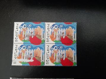 Blokken van 4, gestempeld, zie de foto's beschikbaar voor biedingen