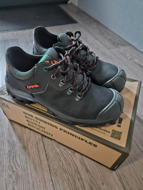 Werkschoenen Veiligheid Schoenen Maat 45 EMMA S3, Doe-het-zelf en Verbouw, Veiligheidskleding, Nieuw, Ophalen of Verzenden