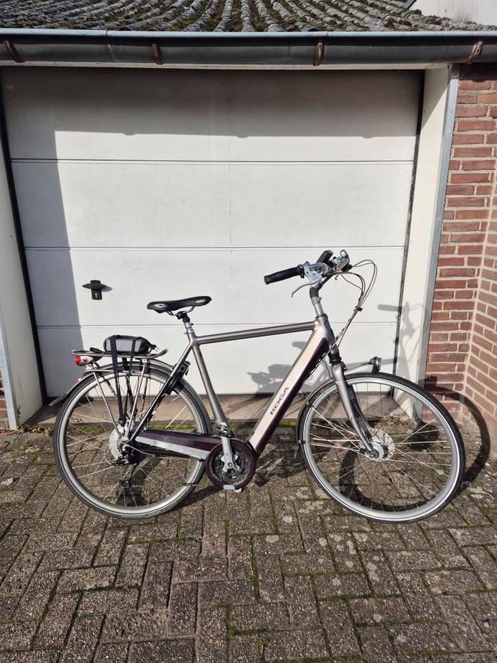 Elektrische fiets 55km accu bereik, Fietsen en Brommers, Fietsen | Heren | Herenfietsen, Zo goed als nieuw, Overige merken, 53 tot 57 cm
