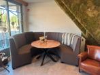 Ronde bank 2 delen, Huis en Inrichting, Tafels | Salontafels, Ophalen, Gebruikt, Rond, 200 cm of meer